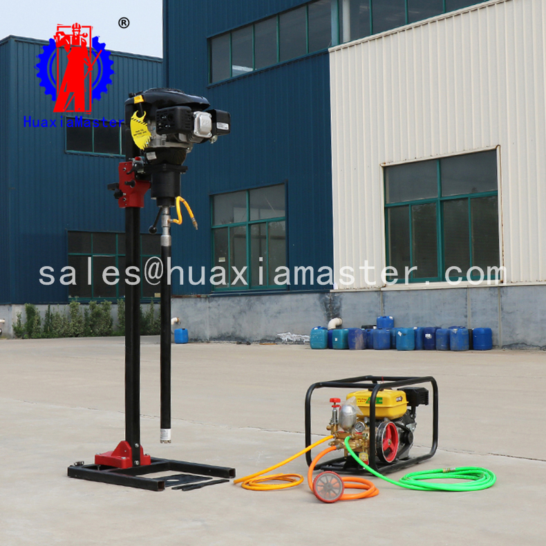 BXZ-2L Vertical Backpack Core Drilling Rig Portable Core Rock Sample Machine For SALE