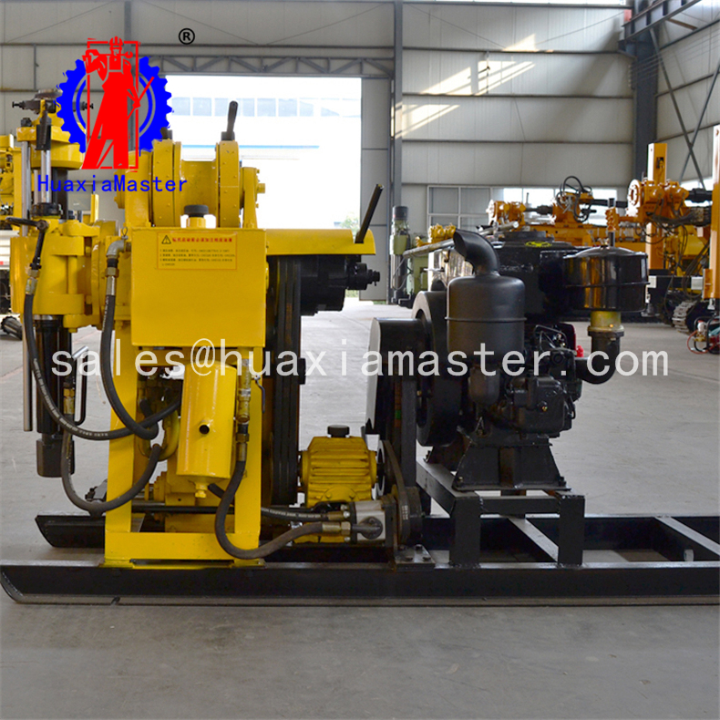 China Made 130M Rotary HZ-130Y hydraulic water well drilling rig machine for sale