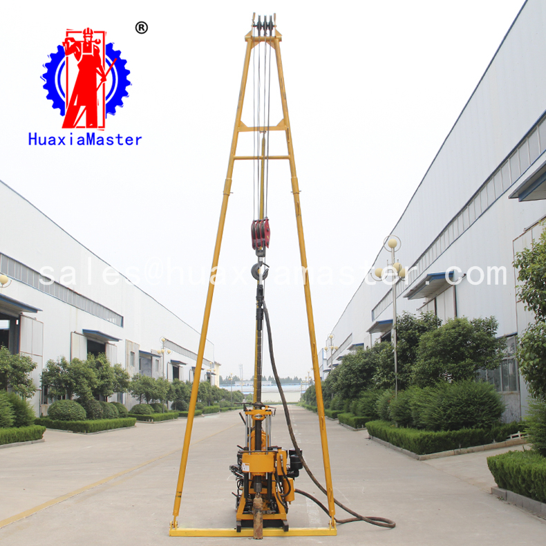 200M Diamond Core Sample Machine HZ-200Y hydraulic water well drilling rig
