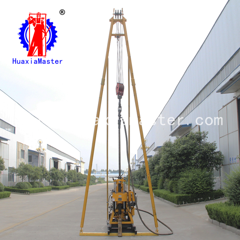 HZ-200YY hydraulic water well drilling rig diamond core sample machine for sale
