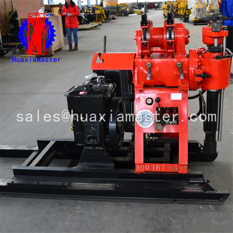 Small portable full hydraulic water well drilling rig drilling rig / portable digging machines / borehole drilling machine