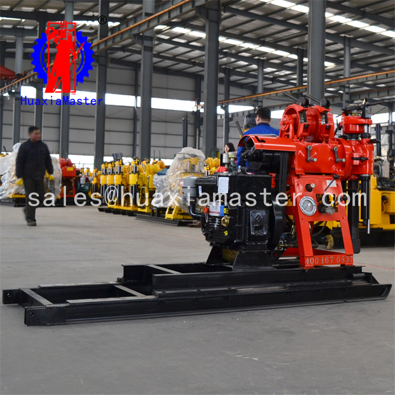 Small portable full hydraulic water well drilling rig drilling rig / portable digging machines / borehole drilling machine