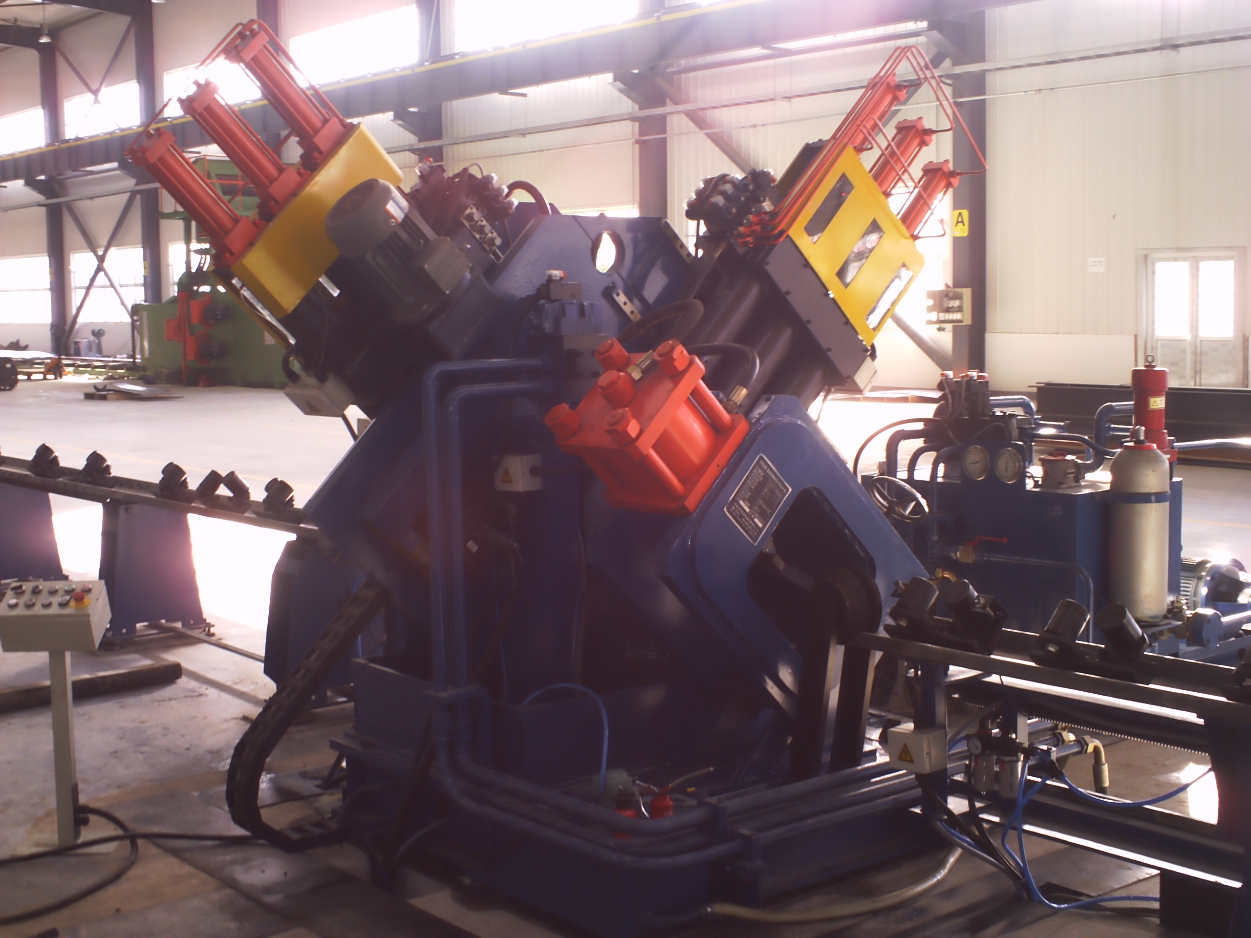 CNC High-Speed Drilling And Marking For Angles Model JX2532 (Patent)