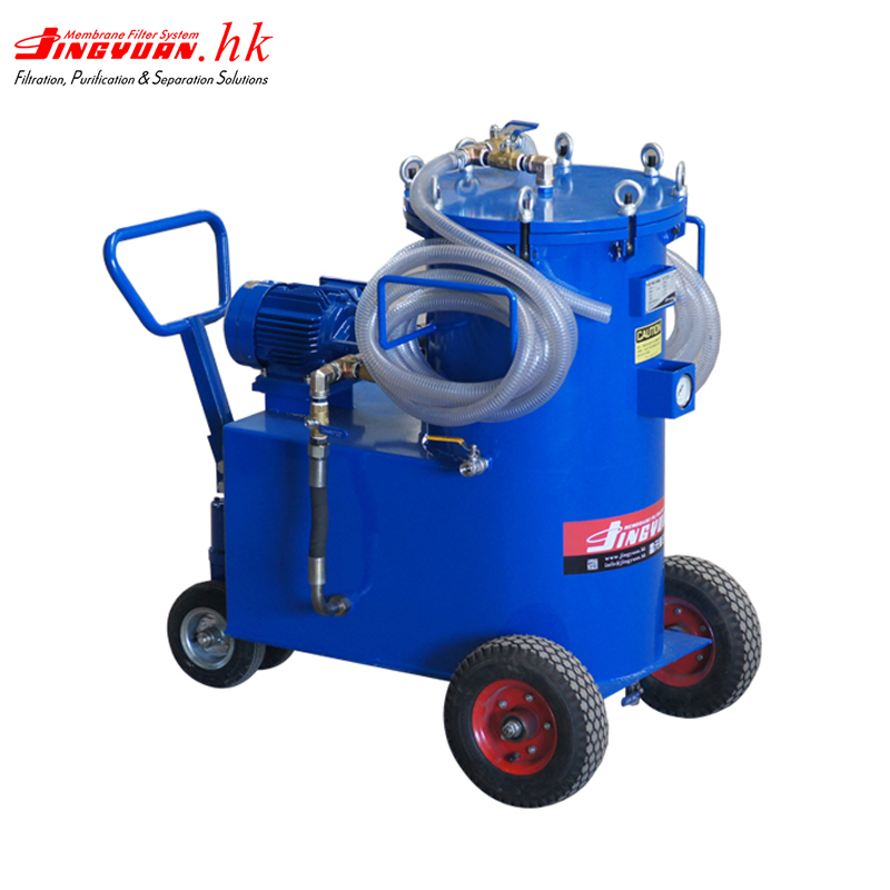 Lube Oil Storage Tank Filtration Trolley
