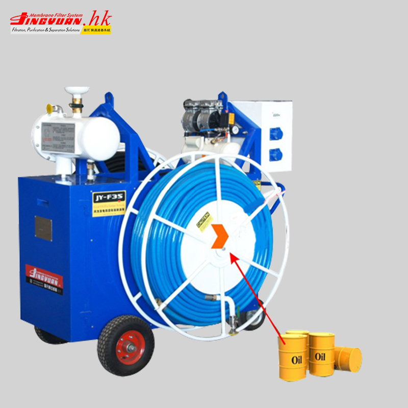 Wind Power Generator Unit Gear Box Oil Exchange System