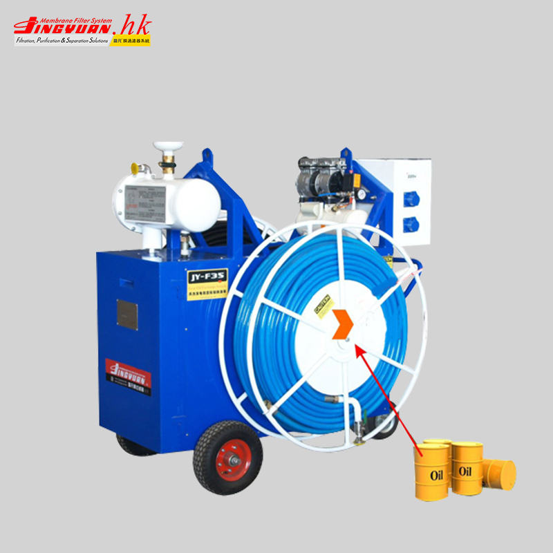 Wind Power Generator Unit Gear Box Oil Exchange System