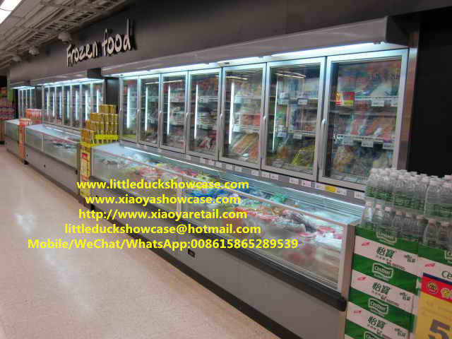 E7 ST.PAWL Supermarket Combination Refrigerator Freezers