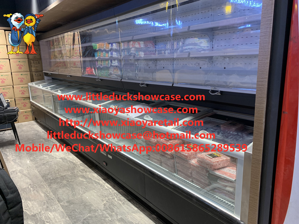 E7 AUSTIN Supermarket Combined Refrigerator and Freezer for Hong Kong Supermarket