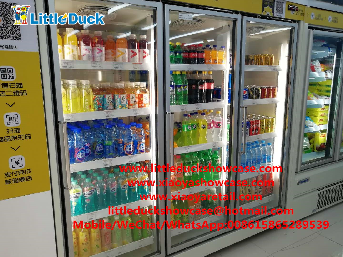 NEW JERSEY Convenience Store Beverage Refrigerator