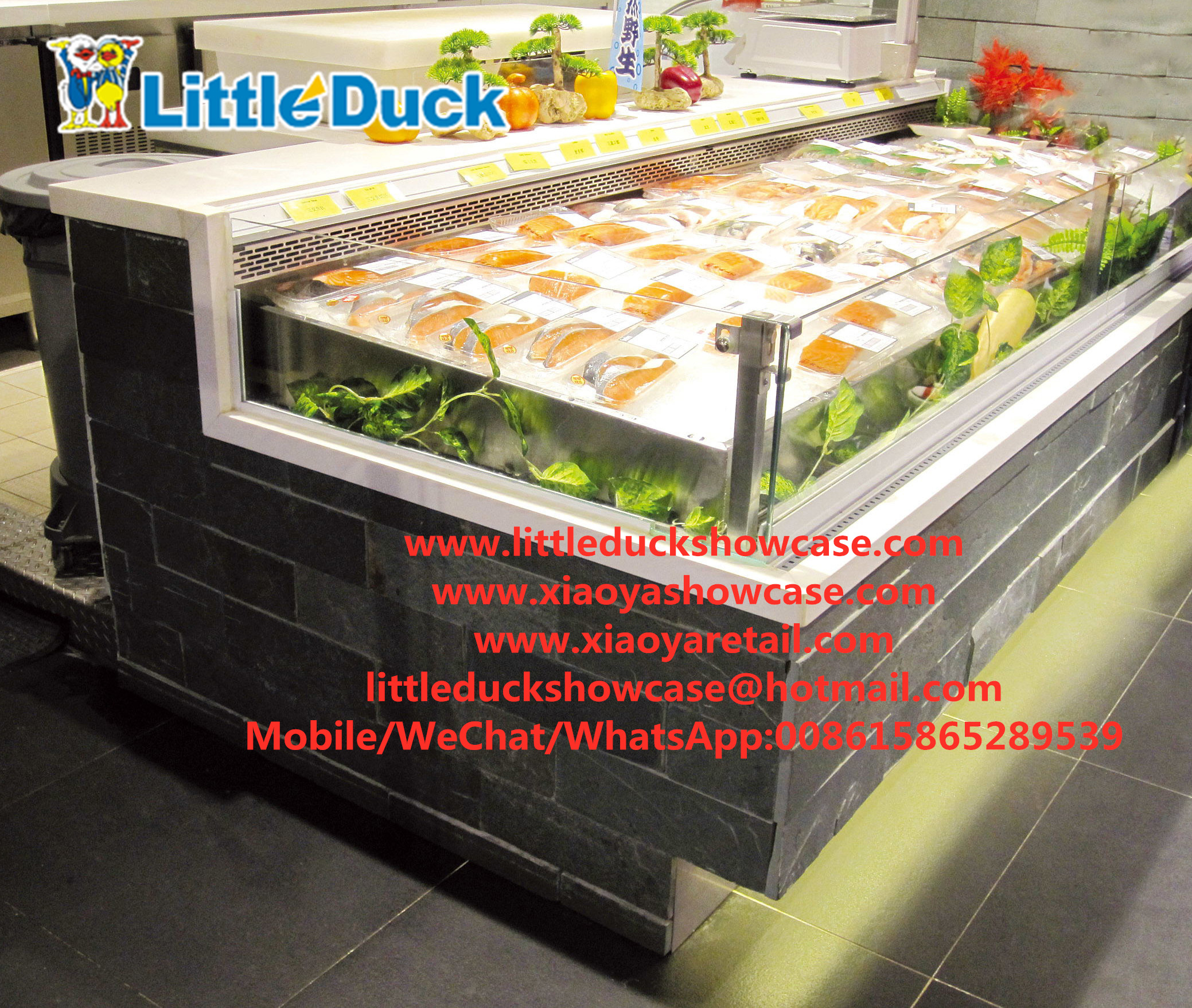 E7 PITTSBURG Supermarket Refrigerator Meat Showcase