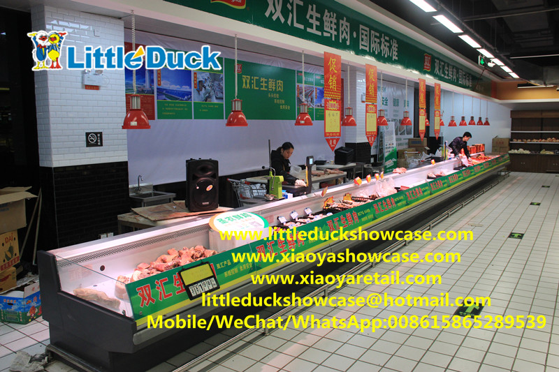 Supermarket Meat Display Refrigerator