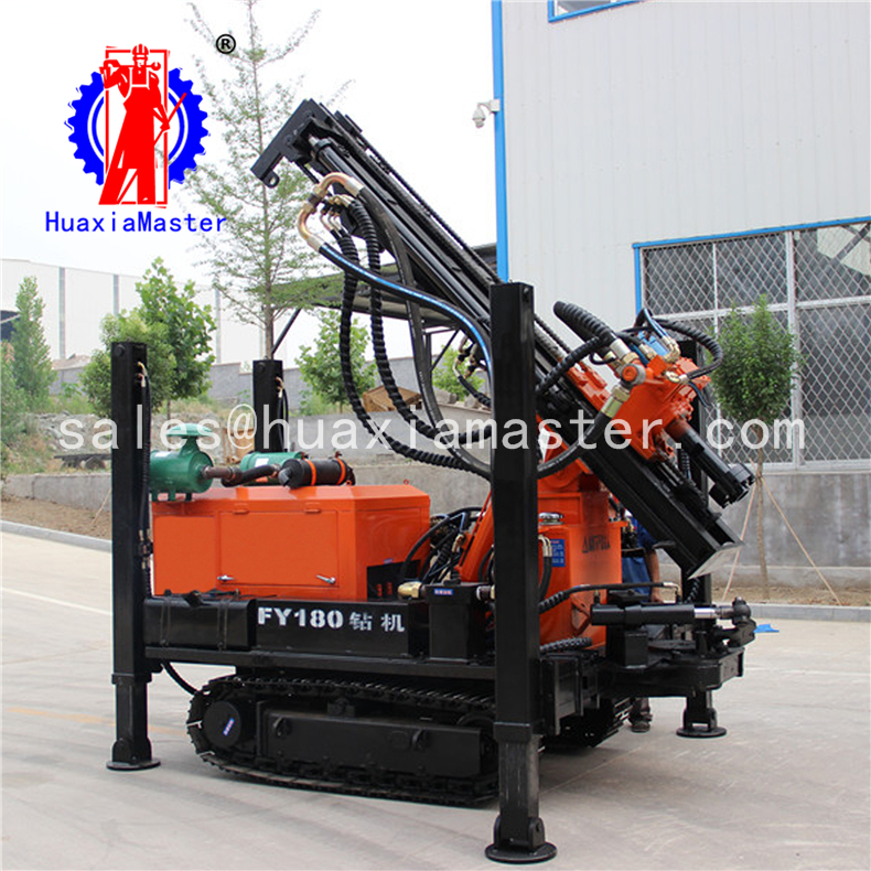 FY180 crawler pneumatic water well drilling rig