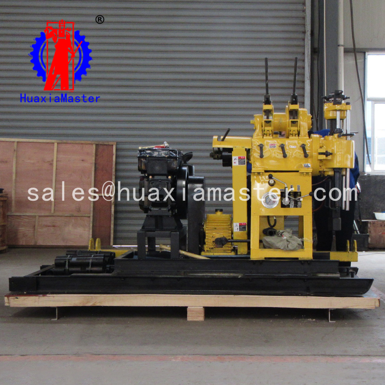 HZ-200YY hydraulic water well drilling rig movable main engine core sample drilling rig