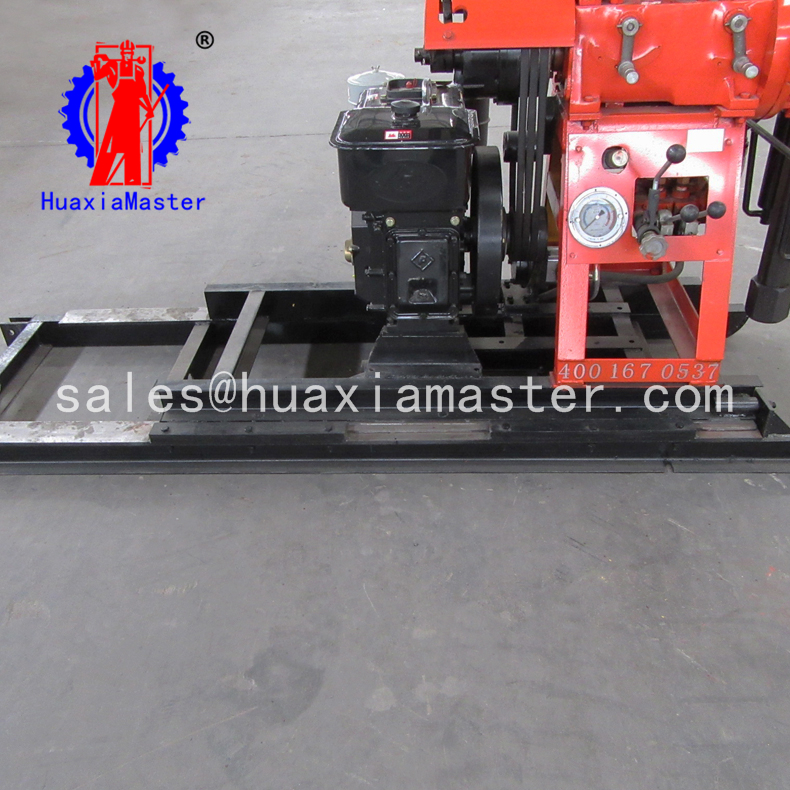 HZ-130YY hydraulic water well drilling rig movable main engine diamond core drilling rig