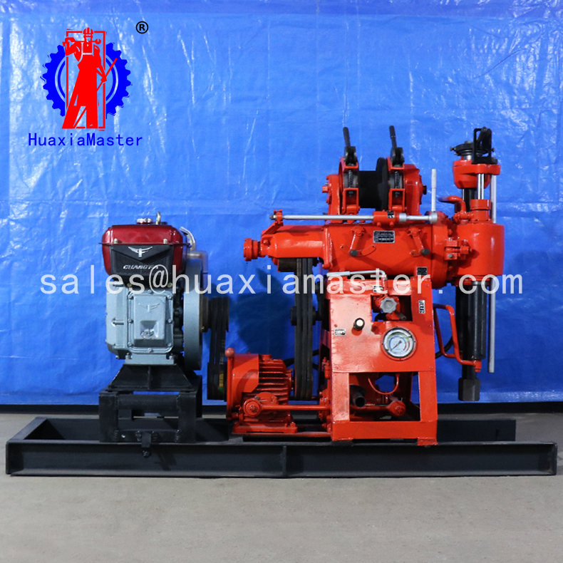 XY-100 hydraulic water well drilling rig diamond core drilling rig for sale