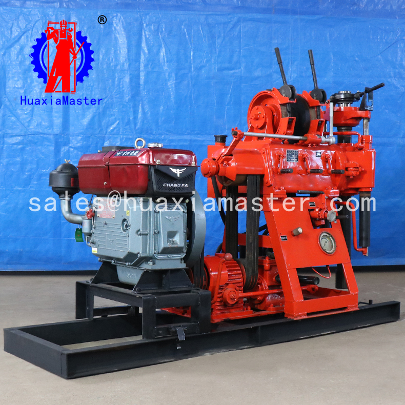 XY-180 hydraulic water well drilling rig diamond core sample machine for sale