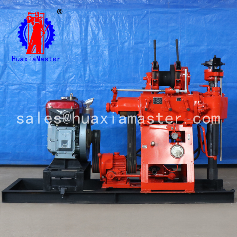 XY-180 hydraulic water well drilling rig diamond core sample machine for sale