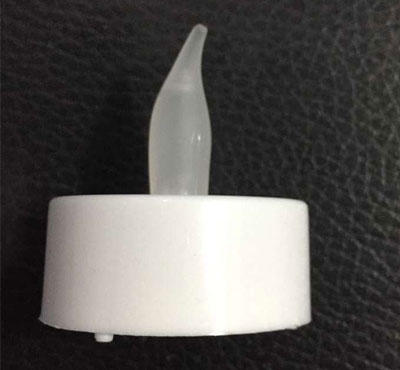 Battery Operated Flickering Warm White Flame Christmas Tealight Candle