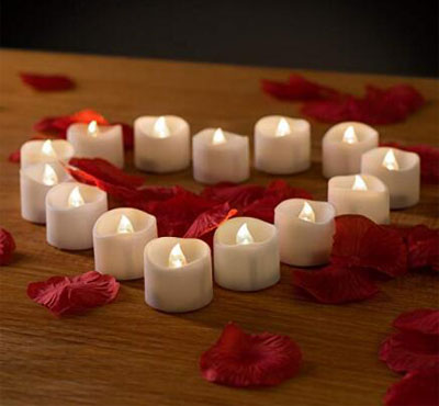 Remote Cheap Led Rechargeable Flameless Floating Tealight Candles With Timer