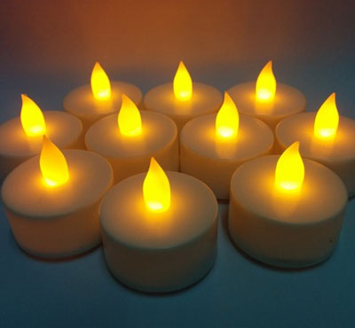 Remote Cheap Led Rechargeable Flameless Floating Tealight Candles With Timer