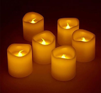 Remote Cheap Led Rechargeable Flameless Floating Tealight Candles With Timer