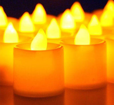 Remote Cheap Led Rechargeable Flameless Floating Tealight Candles With Timer