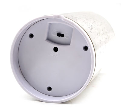 3D Glass Spot Flameless Candle Fountain With Lithium Battery