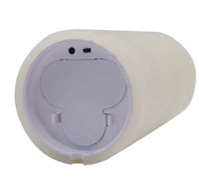 Rechargeable Flat Top Flameless LED Candle Fountain With 3D Battery