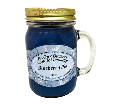 Wholesale Large Scented Glass Mason Jar Candles With Handle