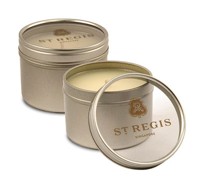 Deep And Shallow Window Round Tin Candles