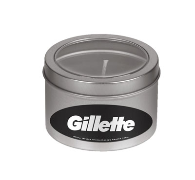 Deep And Shallow Window Round Tin Candles