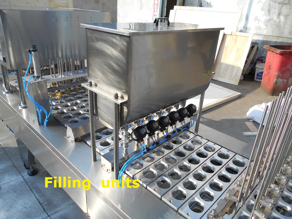 High Quality Automatic Ice Cream Filling Machine