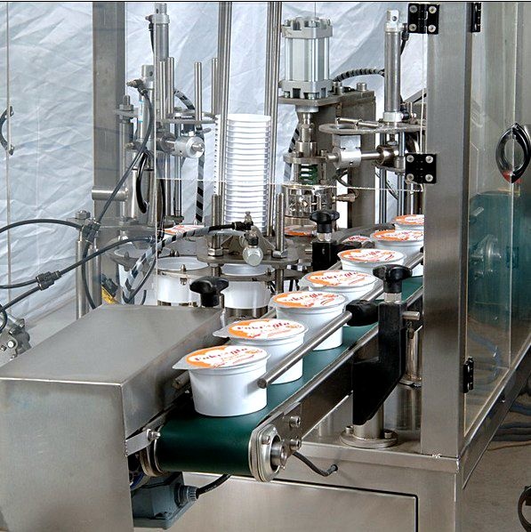 Rotary Ice Cream Cup Filling Sealing Machine