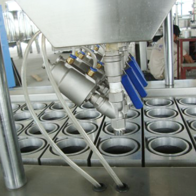 Soft Ice Cream Cup Filling Sealing Machine