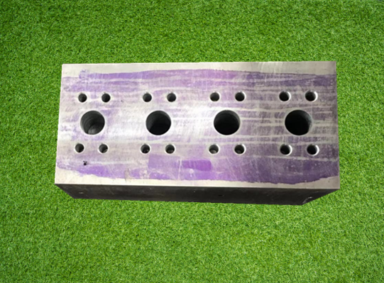 Stainless steel valve block