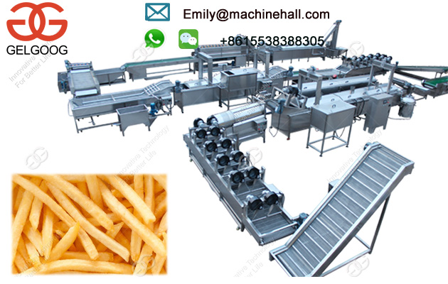 Fully Automatic French Fries Production Line Manufacturers
