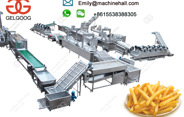 Fully Automatic French Fries Production Line Manufacturers