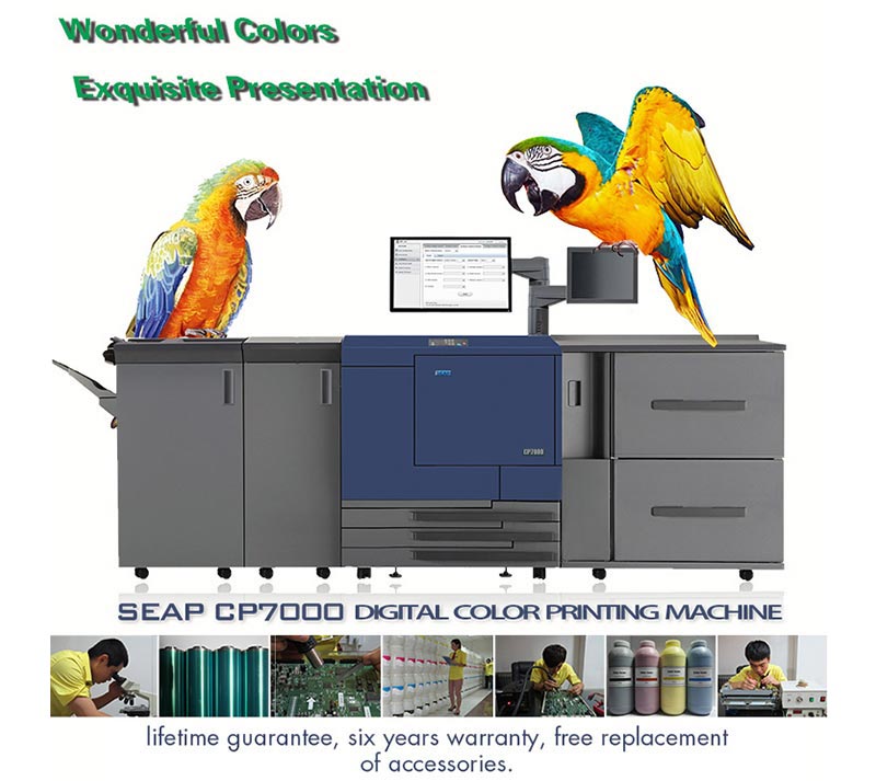 Cmyk Digital Color Printing Machine SEAP CP7000, offset printing machine, waterproof color thermal label printer, Sticker Printing Machine, Cmyk Digital Color Printing Machine, color offset printing machine, Cmyk Digital Printing Machine