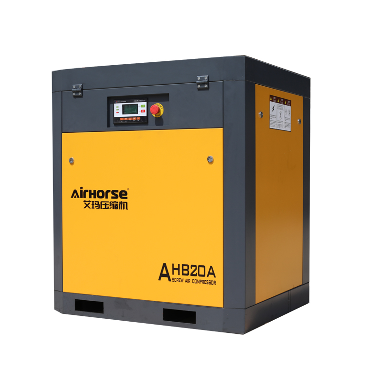 Airhorse 22 kw 30 hp stationary 8 bar screw Direct driven air compressor for injection moulding machine