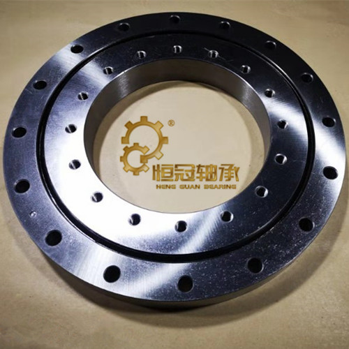 Single row four point contact ball excavator slewing bearing