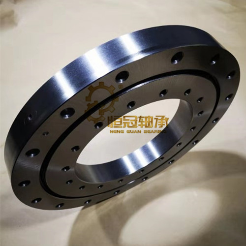 Single row four point contact ball excavator slewing bearing