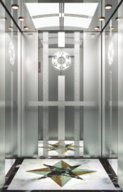 Small shaft elevator VVVF Gearless Traction/Residential Passenger home lift