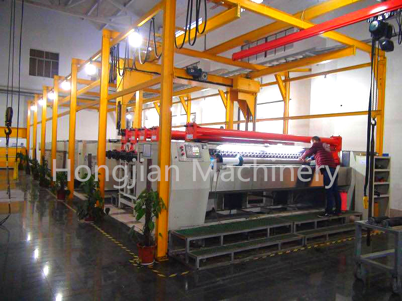 Automatic production line for the rotogravure cylinder