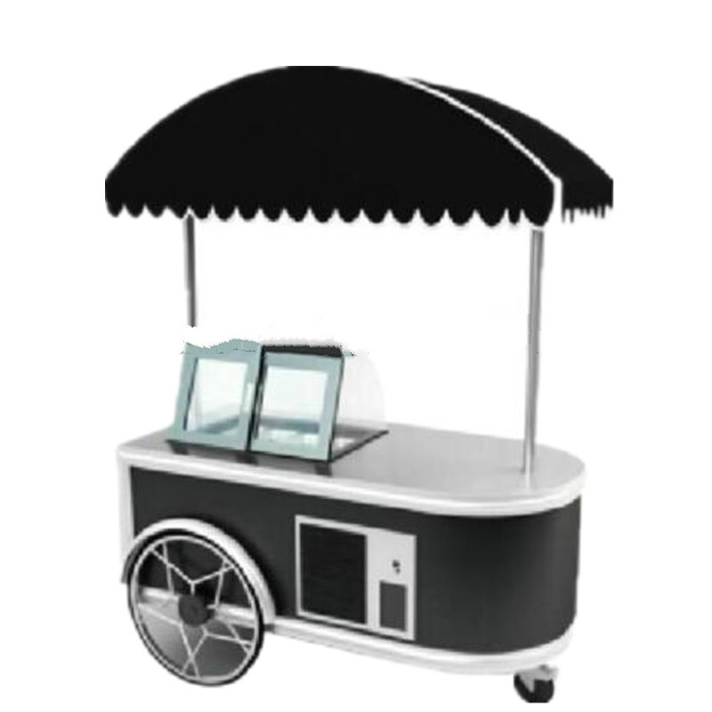 New Design Ice Cream Display Counter / Tricycle Ice Cream Cart