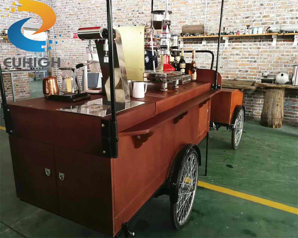 mobile ice cream trike /mobile coffee cart/coffee bike for Espresso