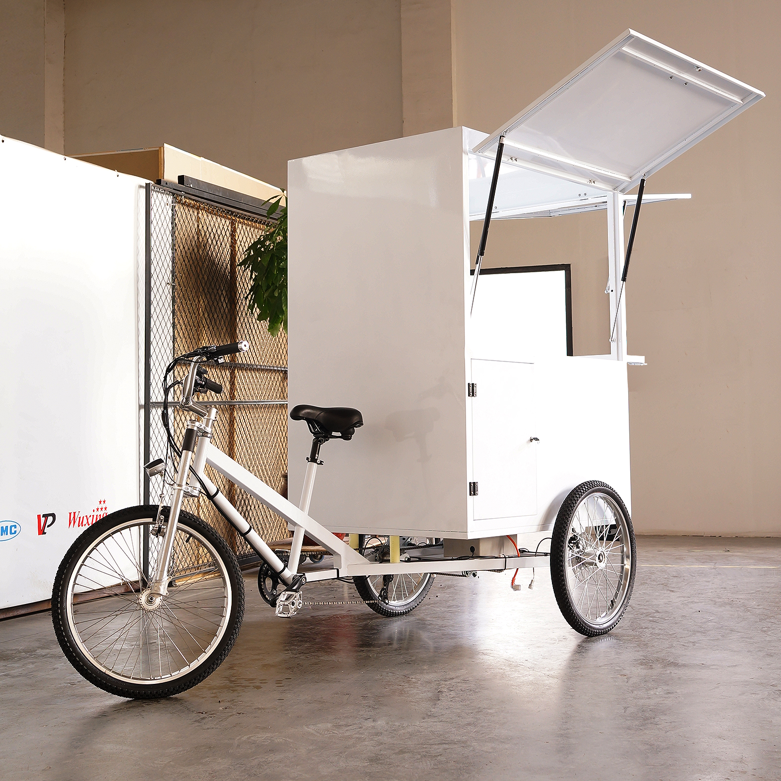 ESTER Electric Ice Cream Cart Vending Tricycle