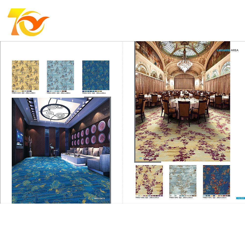 Brands Fireproof Nylon Printed Bathroom Bedroom Wall To Wall Carpet