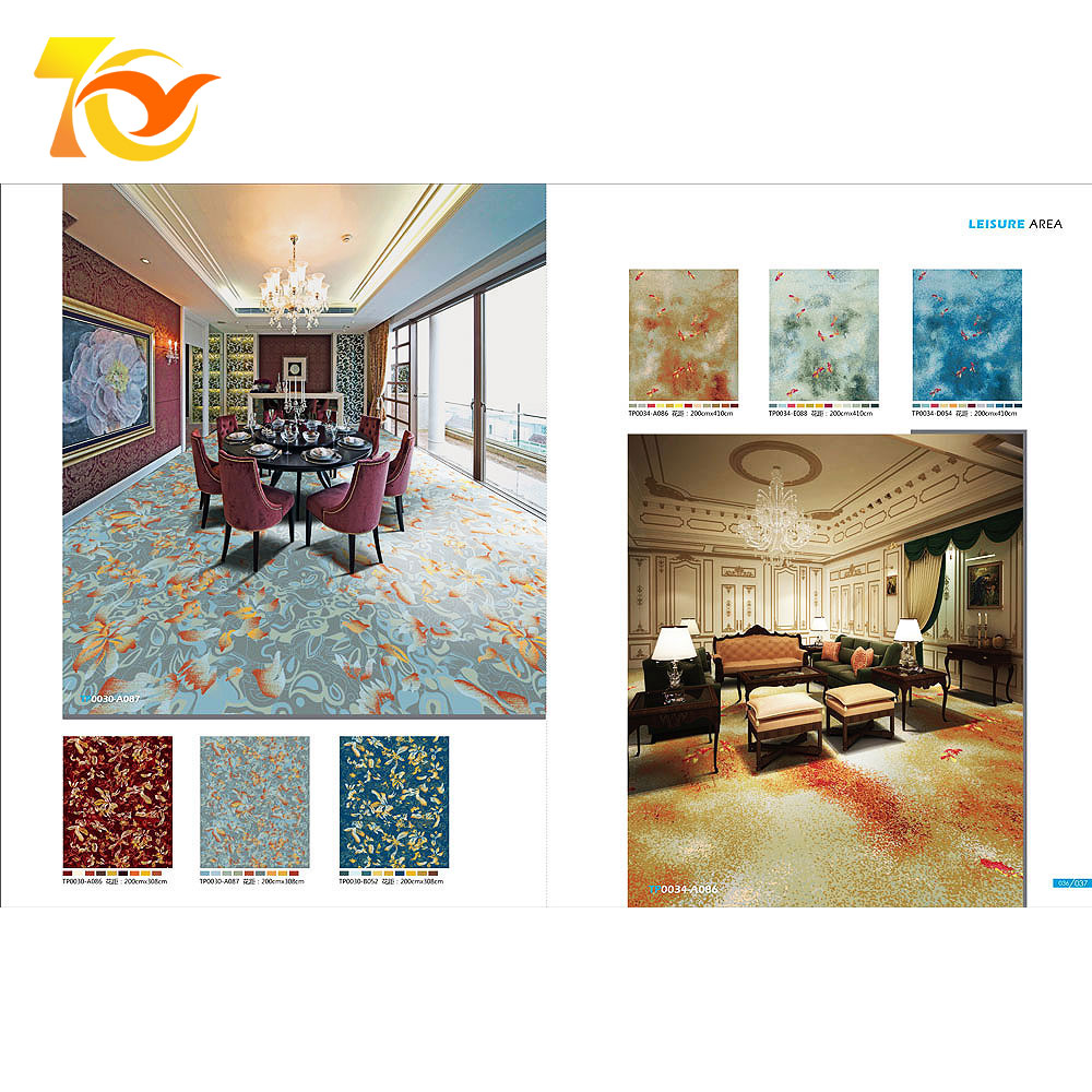 Brands Fireproof Nylon Printed Bathroom Bedroom Wall To Wall Carpet