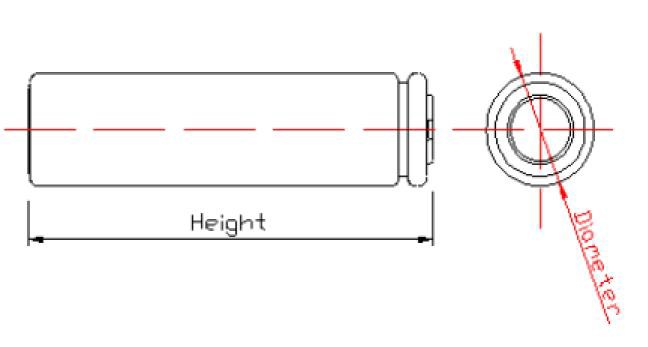 INR18650-2600mAh Li-ion Rechargeable cylindrical battery,2600mAh Li-ion battery,18650 battery ,Long life lithium ion battery