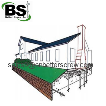 Round Shaft Helical Piers (pilings)